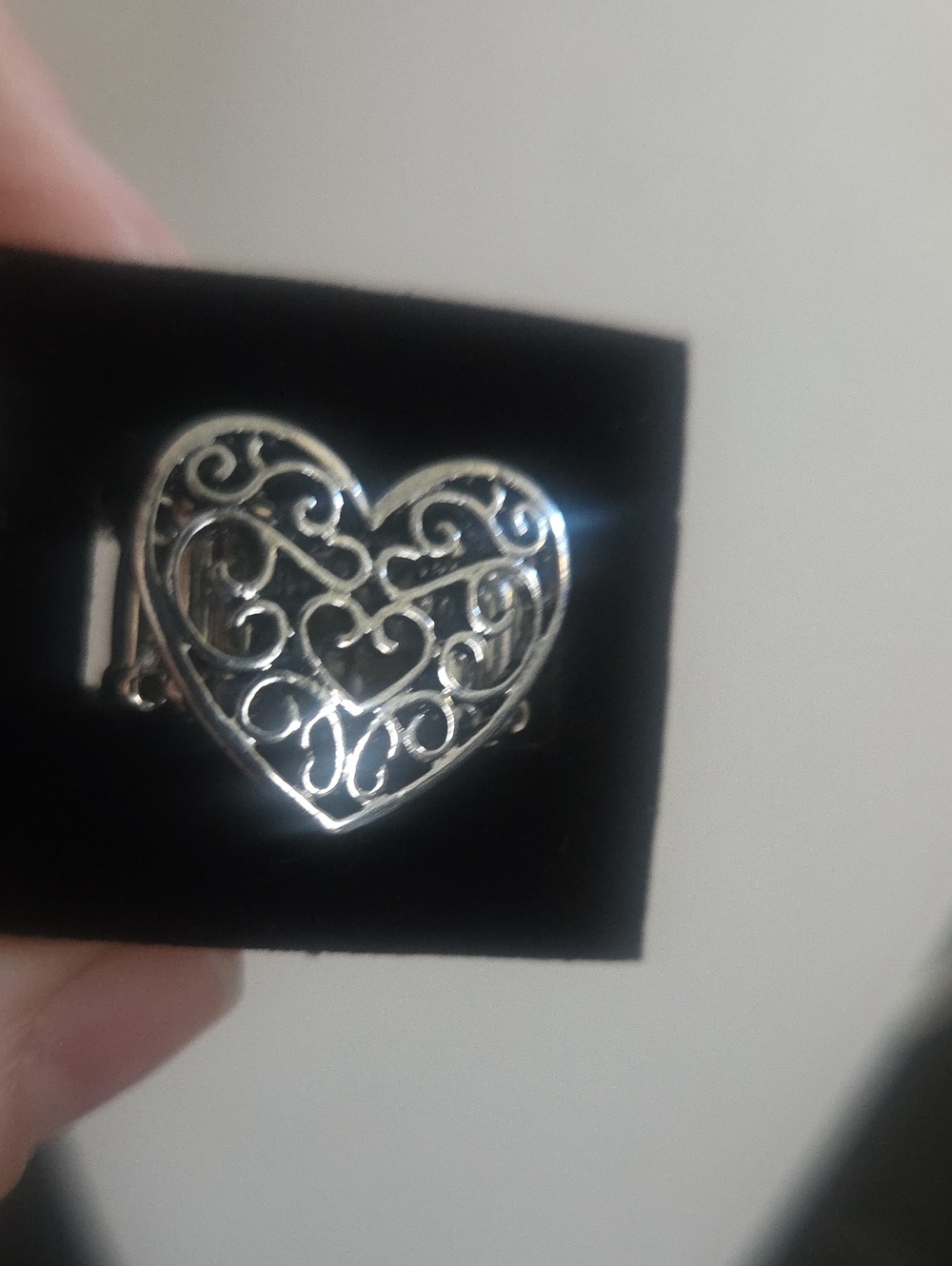 Paparazzi What A Heart Silver Ring NWT